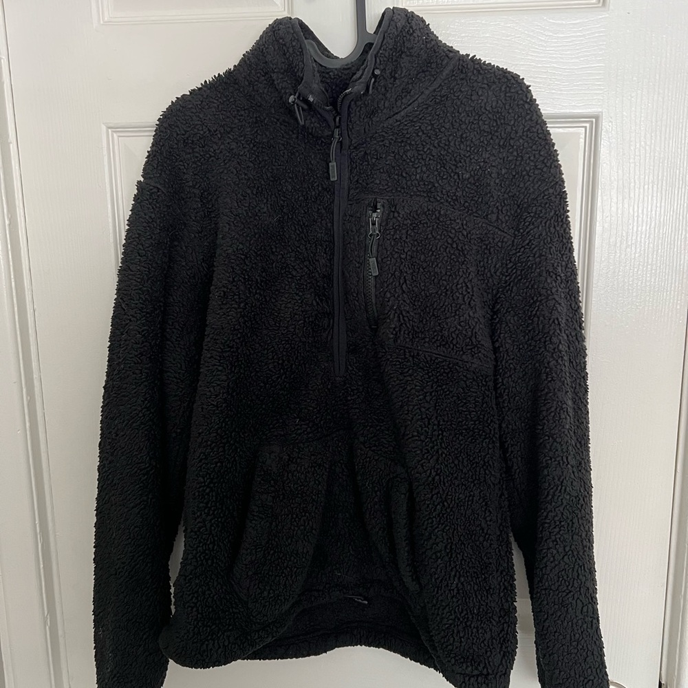 VS Pink Sherpa Quarter Zip